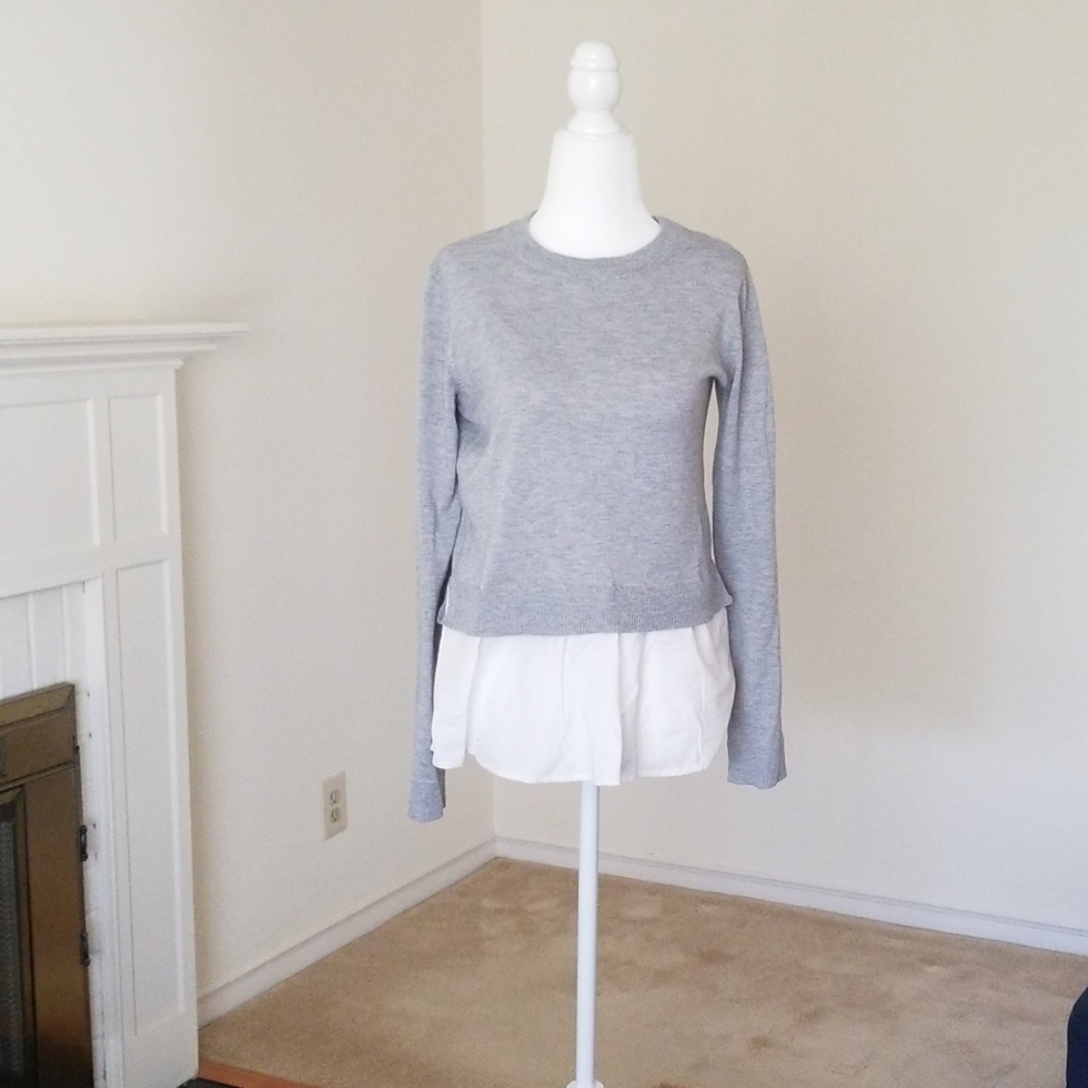 Layered sweater